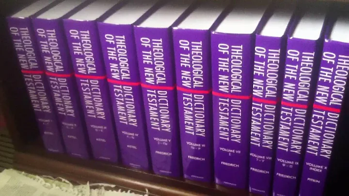 The Theological Dictionary of the New Testament - ...