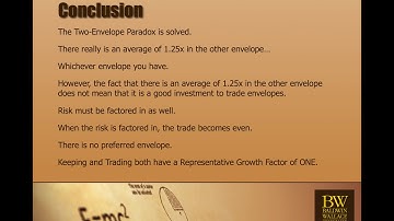 Two Envelope Paradox Part 6