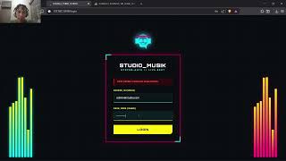 Implementasi Framework Laravel 11 pada Sistem Informasi Manajemen Booking Studio Musik | Project UAS