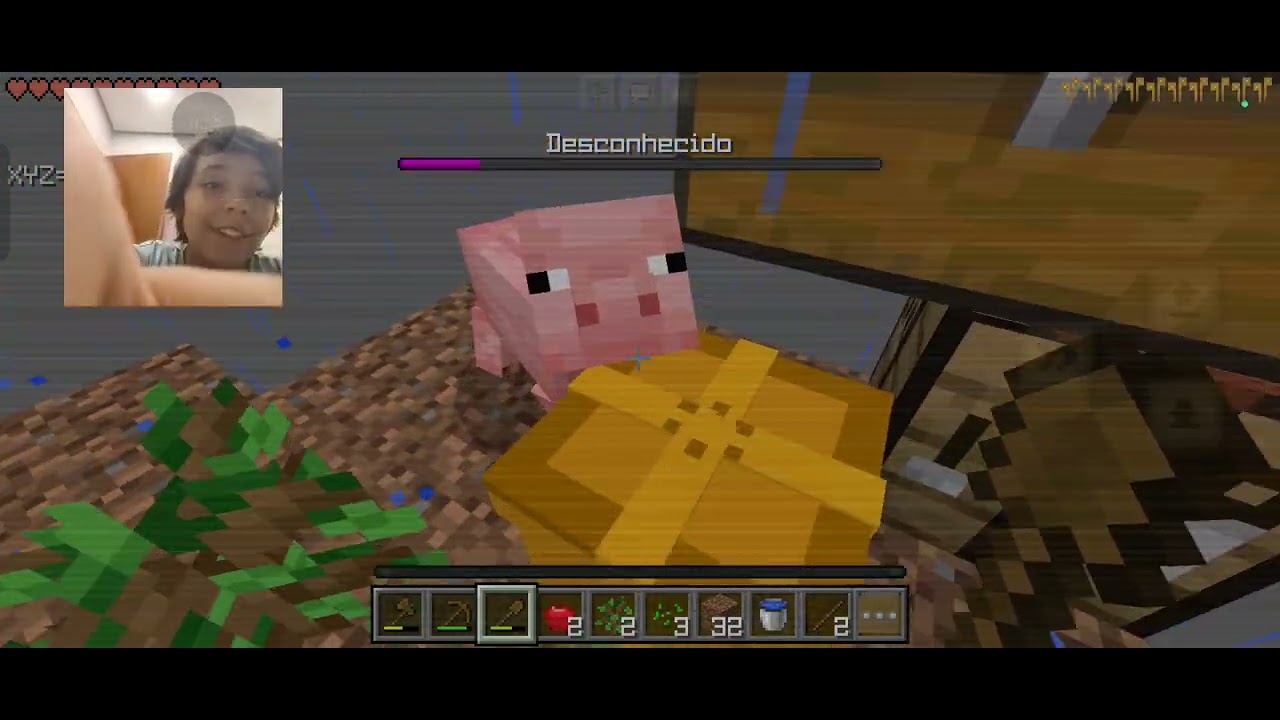 One Block com 10 mods  de terror é bizarro (de verdade)