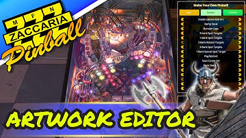 Zaccaria Pinball - Viking Table (2025) & Artwork Editor