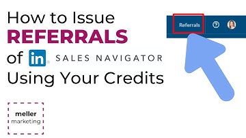 How to Invite Others to Use LinkedIn Sales Navigator if you have "REFERRAL" Credits #captioned
