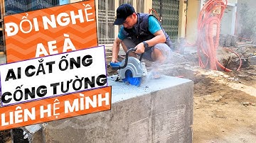 Máy Cắt Bê Tông 3000W SE3201.Test Thực Tế Tại Công Trình Có Hiệu Qủa Không? | NAM THỢ MÁY