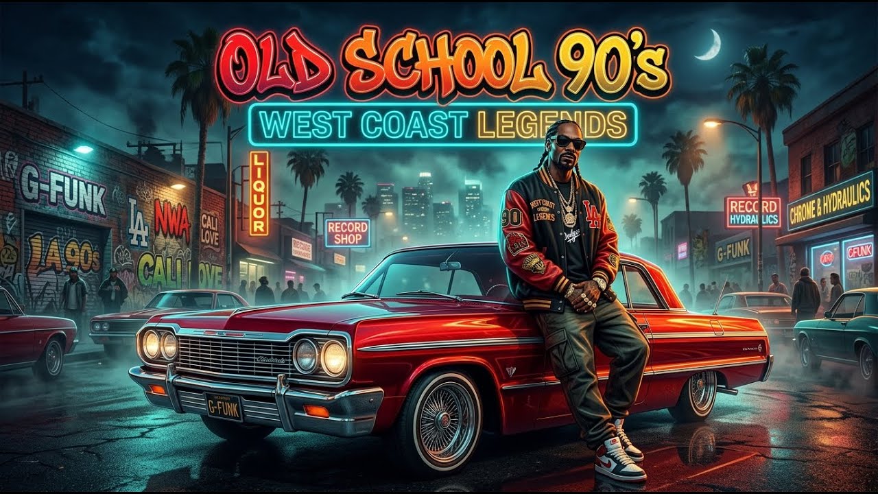 West Coast Street Classics | Old School 90s Rap Mix - YouTube