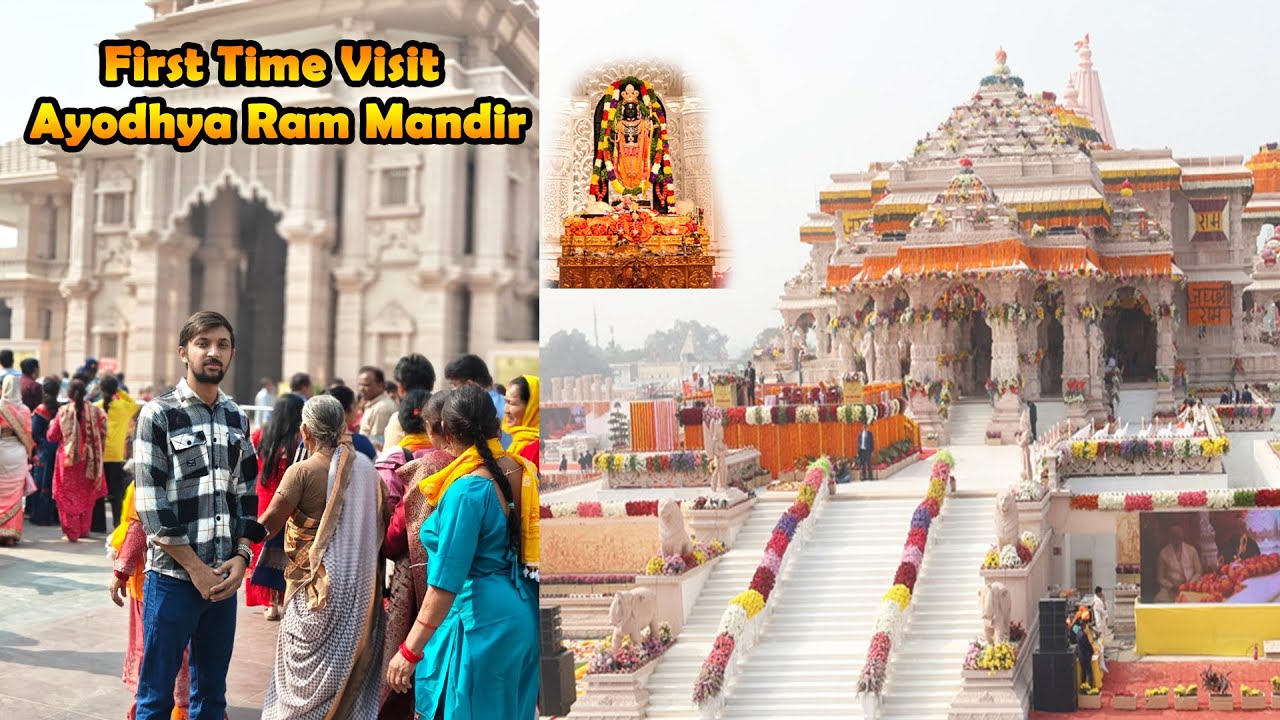 First Time Visit RAM MANDIR | AYODHYA VLOG 2025 - YouTube