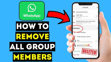 How To Remove All WhatsApp Group Members At Once (Easy & Working 2024)