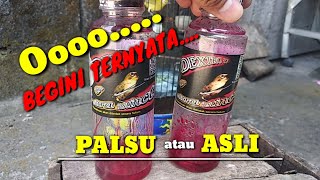 CARA MEMBEDAKAN DEXTRO 87 ASLI DAN PALSU