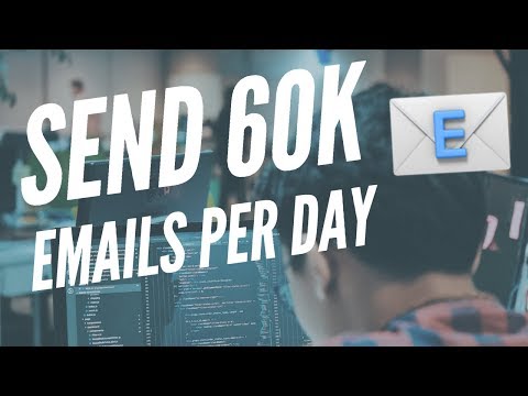 Hoe te verzenden 60.000 e-mails per dag gratis