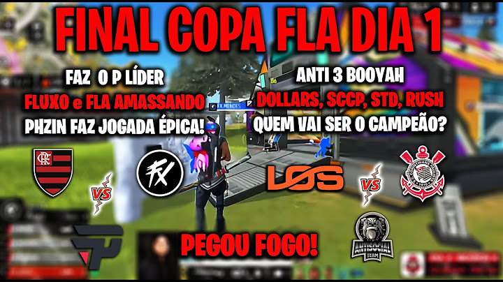 COPA FLA - FAZ O P LÍDER! FLUXO E FLA AMASSANDO! DOLLARS ANTI SCCP QUEM VAI SER O CAMPEÃO? FINALDIA1