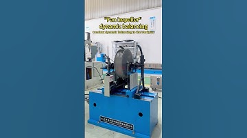 JP Centrifugal Fan Impeller Dynamic Balancing Machine  PHQ 50