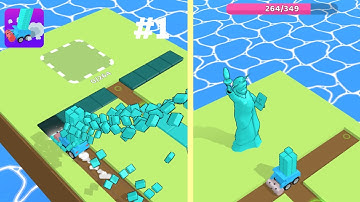 Stack And Build - New Release - Hyper Hybrid Casual - Gameplay Walkthrough (iOS & Android)