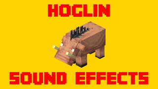 Minecraft Hoglin Sound Effects! - All Hoglin SFX For Editing!