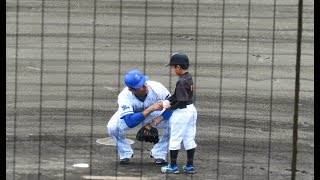 横浜DeNAベイスターズ2軍　1回表　井納翔一投手の投球風景【カメラ不具合により途中まで】20170923平塚球場