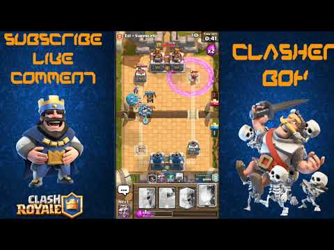clash royale - ქართულად/night witch-ის გამოცდა \"chest opening\"