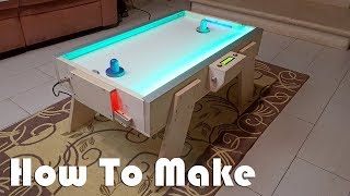 How to make Air Hockey / Soccer table - elettronico a led con ARDUINO