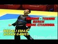 Teknik teknik keren Iqbal Chandra || medali emas asean games