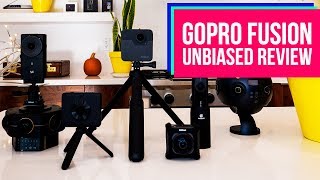 GoPro Fusion 360 VR Camera Unbiased Review: Unboxing, Setup, Test Footage vs Yi 360 VR