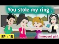 Innocent girl part 18  learn english  english story  animated stories  english animation