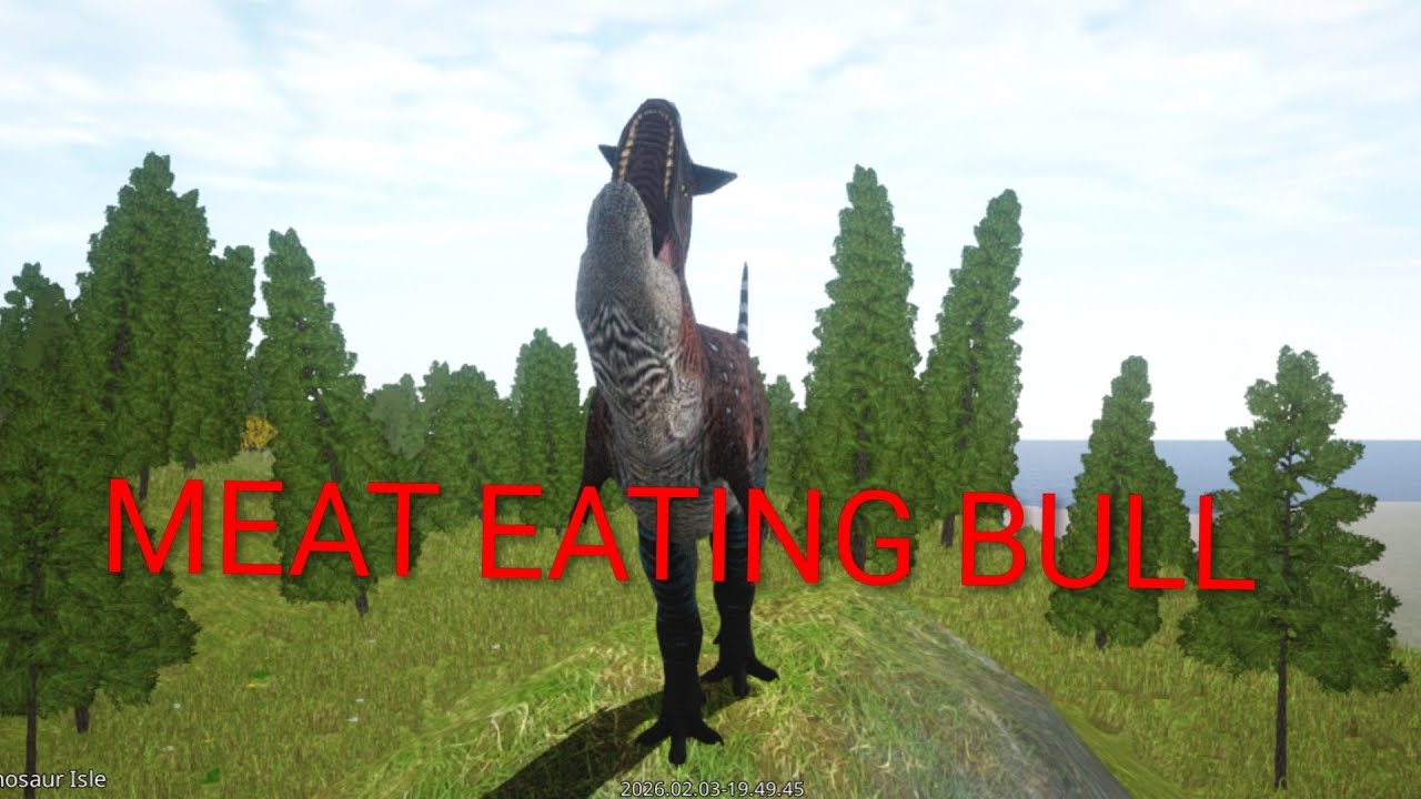 Life of a carnotaurus(SOLO)[THE CURSED ISLE]