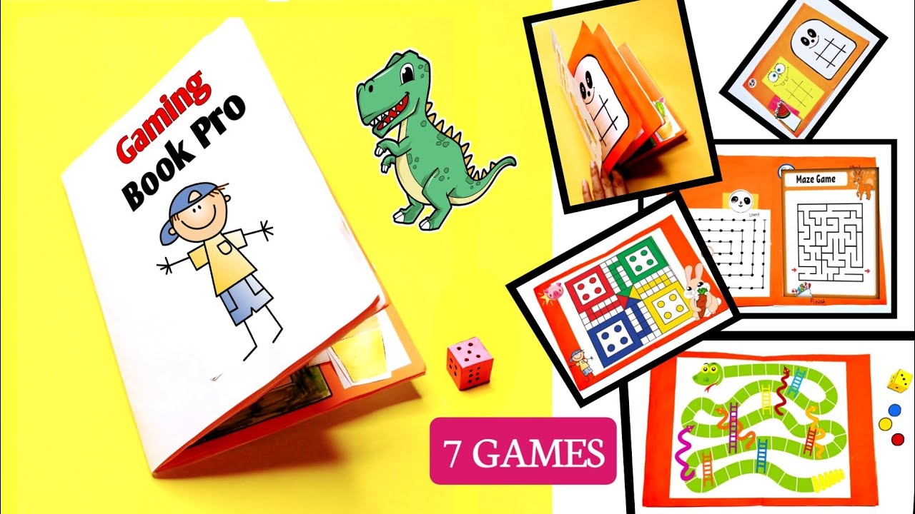 How to make a Board Game / Easy Board Game with Paper Tutorial # ...