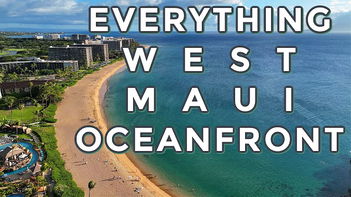 Hawaii Oceanfront  -  4K Aerial Tour ALL of WEST M...