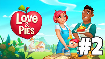 Love & Pies - Merge Mystery - Gameplay Walkthrough Part 2 (iOS, Android)