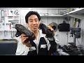 BNR32のブレーキキャリパーをブラストで塗装剥がし番外編