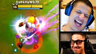 Tyler1 Reacts to IWillDominates Toxic Meltdown | Trick2g Smashes His Keyboard | LoL Funny Moments