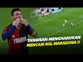 MENGHARUKAN !! Lihatlah Bagaimana Messi Menunjukkan Rasa Cintanya Pada Maradona di Atas Lapangan