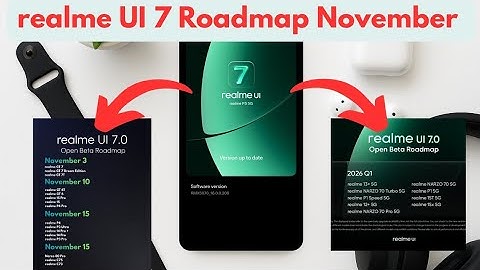 Realme UI 7 Update. New Features And Roadmap