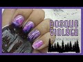 Bosque violeta | #bornprettystore | Entre Esmaltes