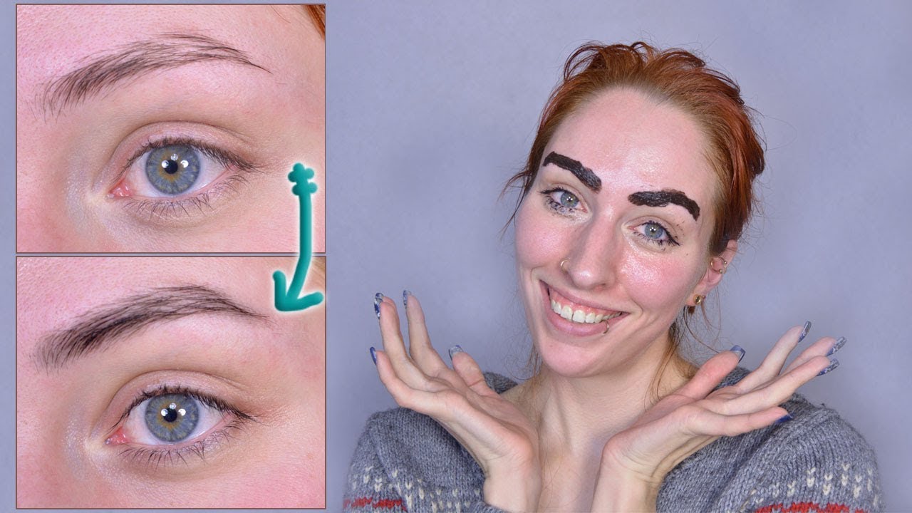 Wimpers en wenkbrauwen verven👀 | Haarverf DIY - YouTube