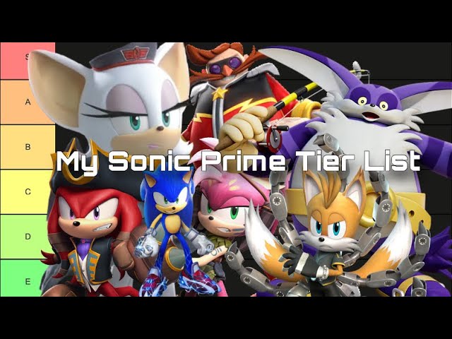 Create a A lot of Sonic characters (112 total) Tier List - TierMaker