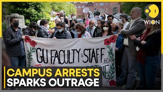 Pro-Palestine college campus protests grow strong in US | Latest English News | WION