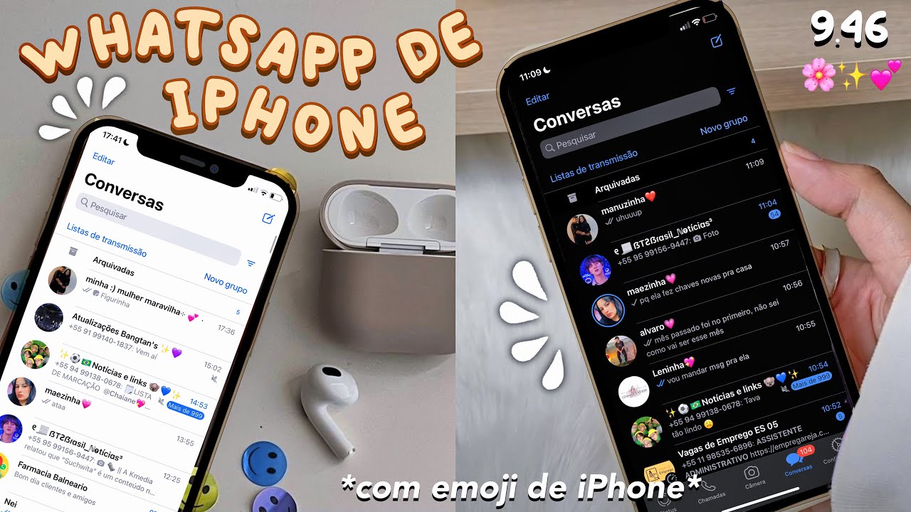 SAIU🔥FOUAD IOS 9.46 whatsapp igual iPhone no android ATUALIZADO IOS 16 ...