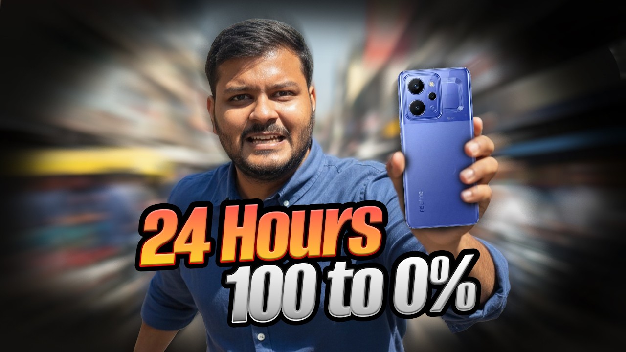 ₹1 Lakh Challenge To Drain the Battery | Realme P4 Power