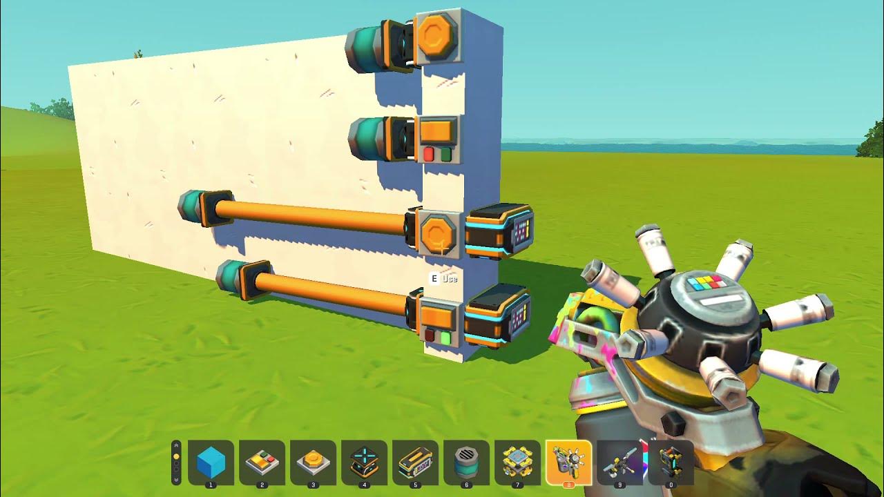 Scrap Mechanic Tutorials Pistons YouTube