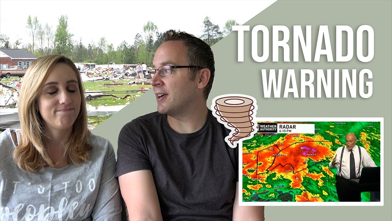 Caught in a Tornado in our RV! Storms Rip through Alabama | Filmed ...