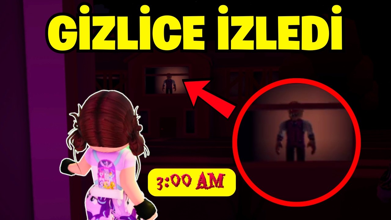 YENİ KOMŞUMUZ BİR SERİ KATİL😊AYŞEM ECE ARI💥ARIGİLLER🐝ROBLOX NEXT DOOR