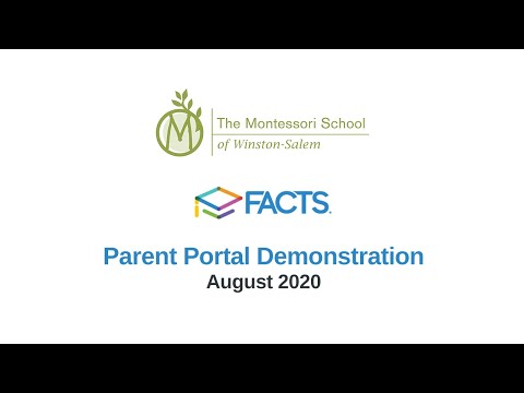 FACTS Parent Portal Demonstration Video