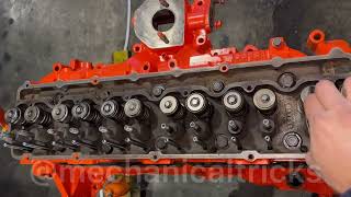 Inline Six Chevrolet Cylinder head installation and Valve adjustment