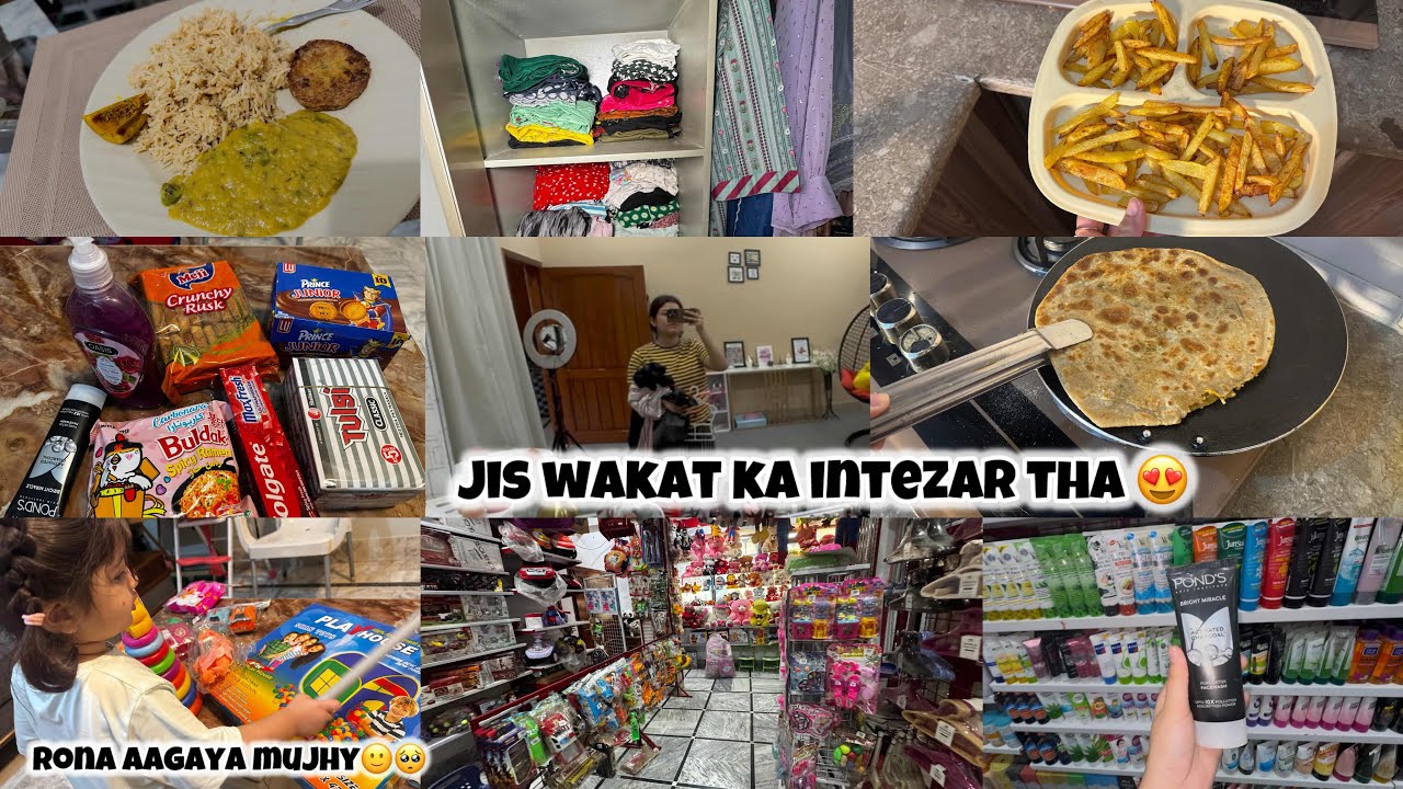 Jis wakat ka intezar tha wo aagaya😍| Betiyan kitni jaldi bari hojati hai na🥺rona agaya mujhy dekh kr