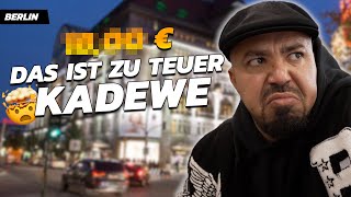 Big Baba - DAS ist zu TEUER 🤯 | Essen im KaDeWe | Berlin Luxus Kaufhaus