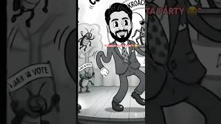 Cockroach Janta Party 🔥 Election Dance Trend #cockroach #party #shorts #expose