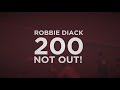 Robbie Diack: 200 caps