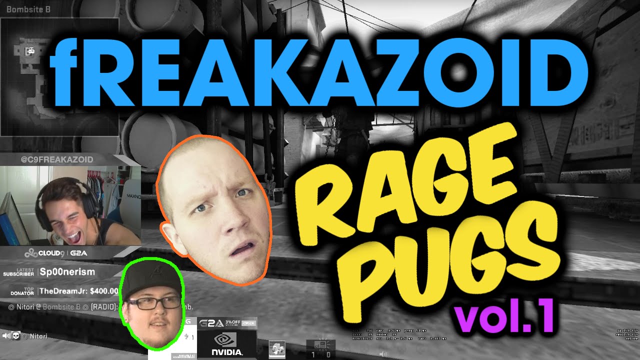 freaks movie fREAKAZOID: Plays w/ TIMTHETATMAN & TM on ESEA ☆ColorSubZ☆