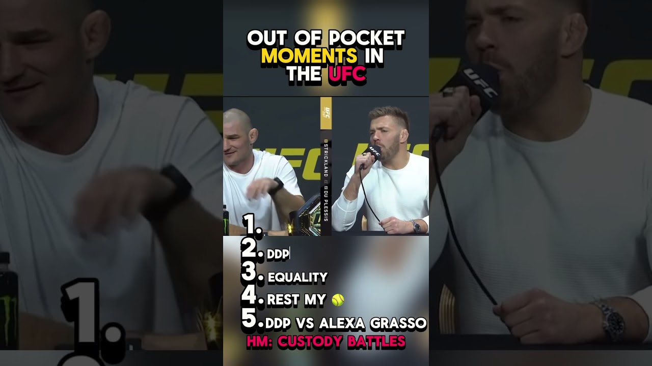 Most out of Pocket Moments in the UFC 🤣