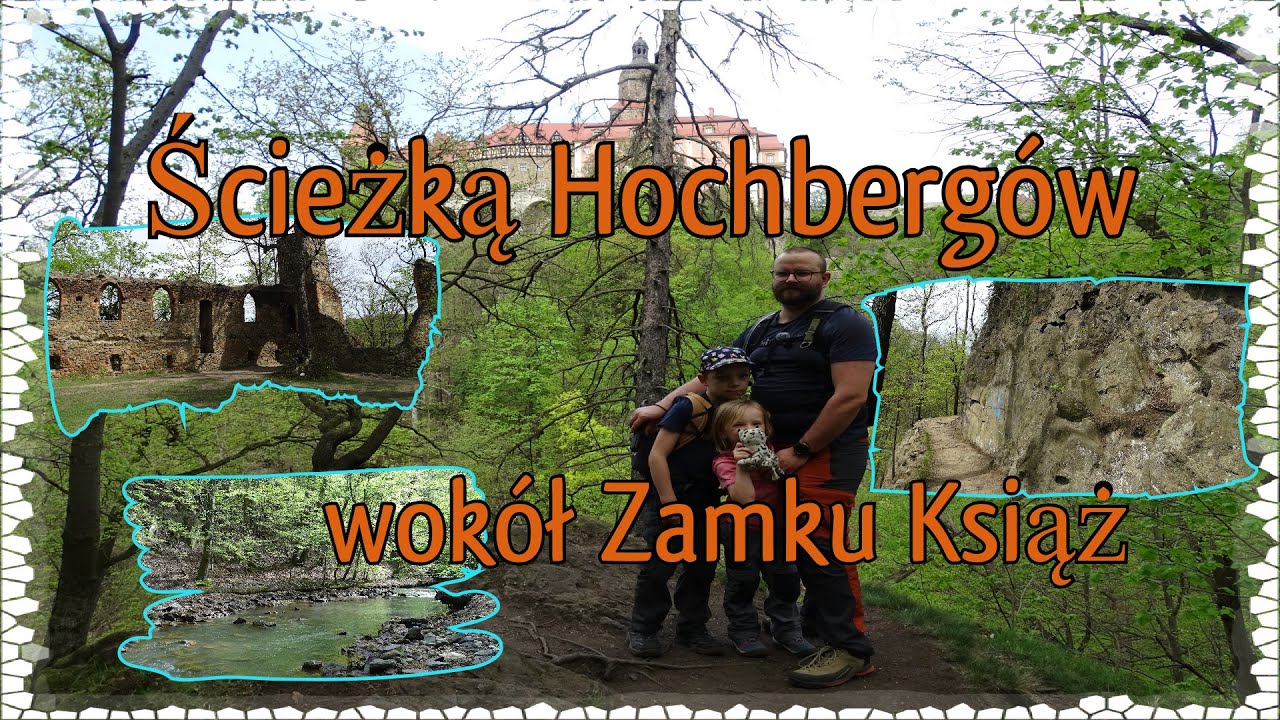 Ścieżką Hochbergów wokół Zamku Książ