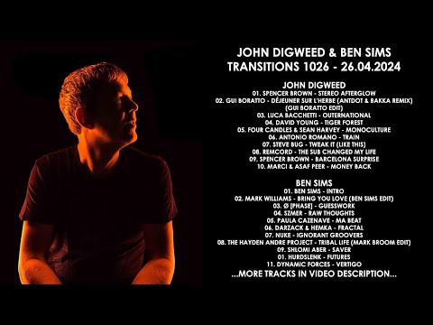 JOHN DIGWEED (UK) & BEN SIMS (UK) @ Transitions 1026 26.04.2024