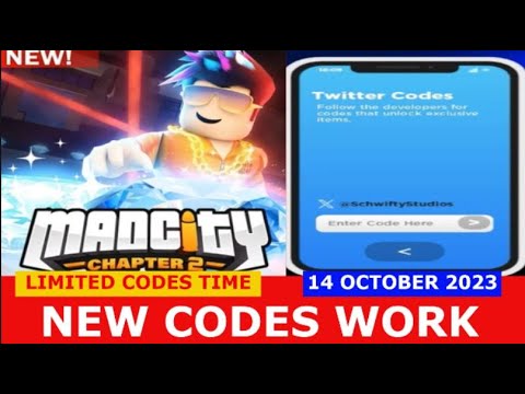 *NEW CODES* [Update] Mad City ROBLOX OCTOBER 14, 2023